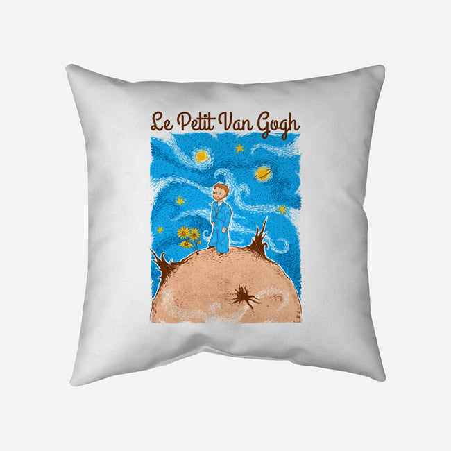 The Little Van Gogh-None-Removable Cover w Insert-Throw Pillow-Umberto Vicente