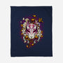 Kitsune Fox Spirit Mask-None-Fleece-Blanket-Angoes25