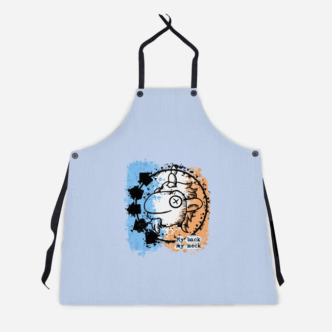 Unicorse Blink-Unisex-Kitchen-Apron-nickzzarto