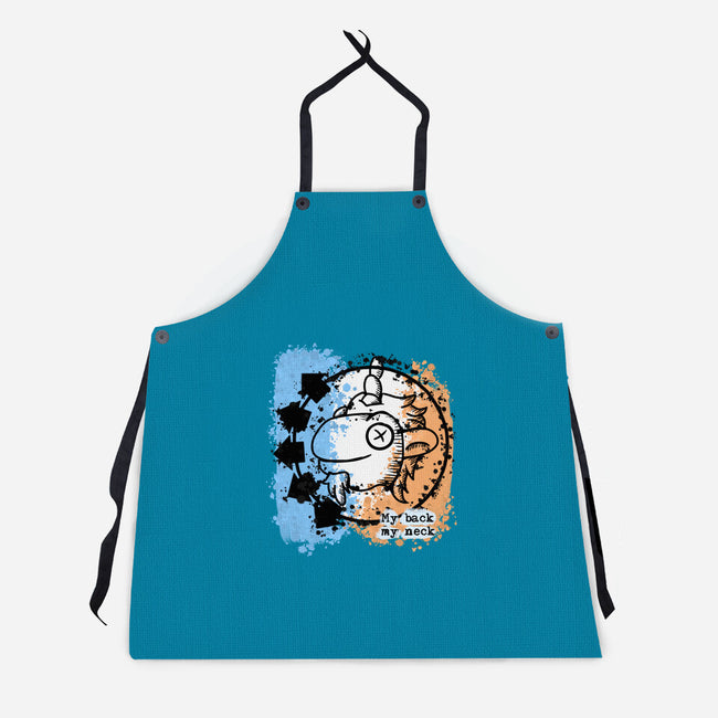 Unicorse Blink-Unisex-Kitchen-Apron-nickzzarto