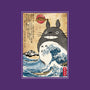 My Neighbor In Japan Woodblock-None-Adjustable Tote-Bag-DrMonekers