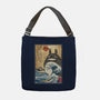 My Neighbor In Japan Woodblock-None-Adjustable Tote-Bag-DrMonekers
