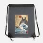 My Neighbor In Japan Woodblock-None-Drawstring-Bag-DrMonekers