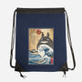 My Neighbor In Japan Woodblock-None-Drawstring-Bag-DrMonekers