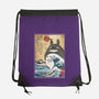 My Neighbor In Japan Woodblock-None-Drawstring-Bag-DrMonekers