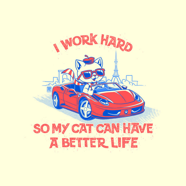 My Cat Can Have A Better Life-None-Glossy-Sticker-worlddominationforcats