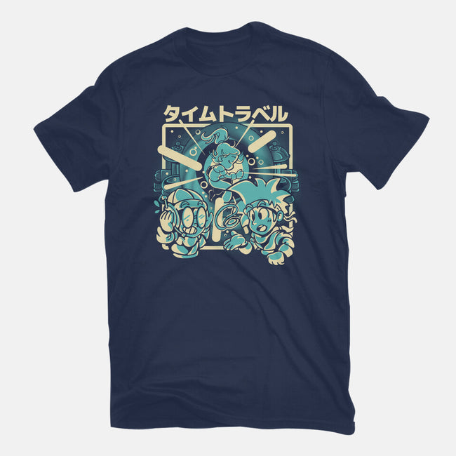 Traveling Through And Across Time-Womens-Fitted-Tee-Sketchdemao