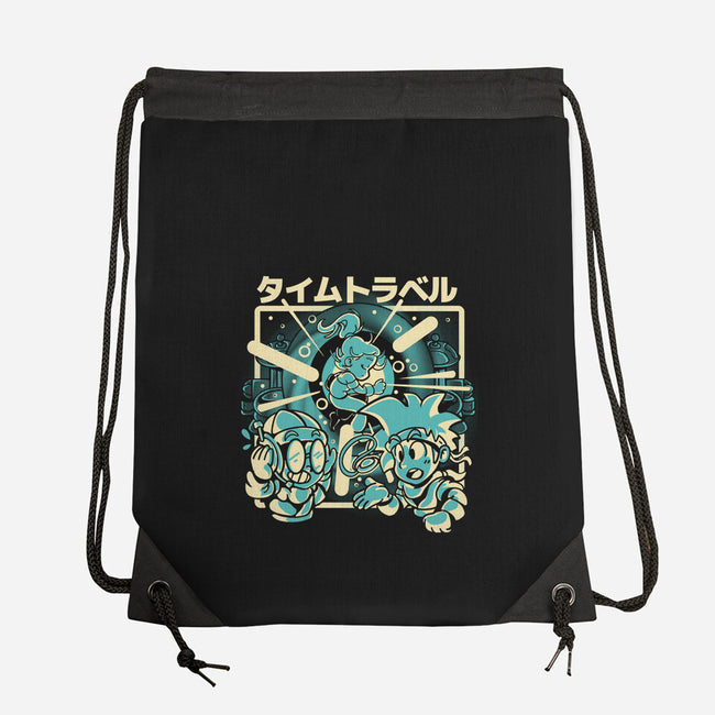 Traveling Through And Across Time-None-Drawstring-Bag-Sketchdemao