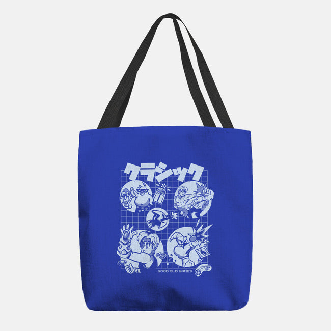 Good Old Games 02-None-Basic Tote-Bag-Sketchdemao