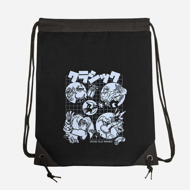 Good Old Games 02-None-Drawstring-Bag-Sketchdemao