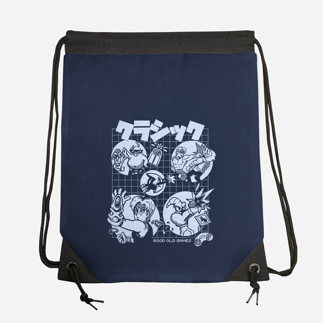 Good Old Games 02-None-Drawstring-Bag-Sketchdemao