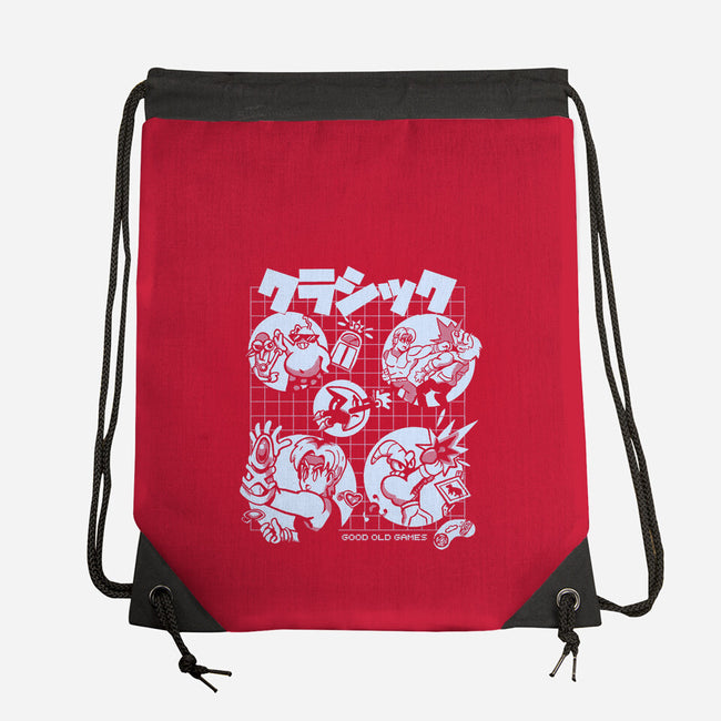 Good Old Games 02-None-Drawstring-Bag-Sketchdemao