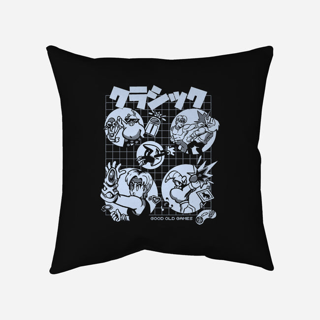 Good Old Games 02-None-Removable Cover w Insert-Throw Pillow-Sketchdemao