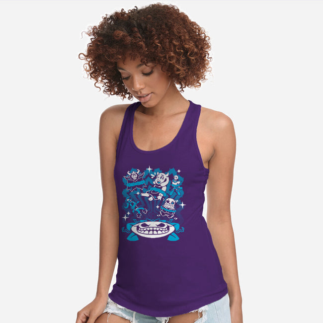 Pacifist-Womens-Racerback-Tank-Sketchdemao