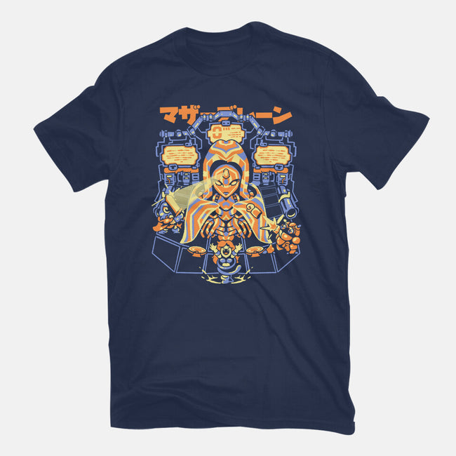 Mother Brain-Unisex-Basic-Tee-Sketchdemao