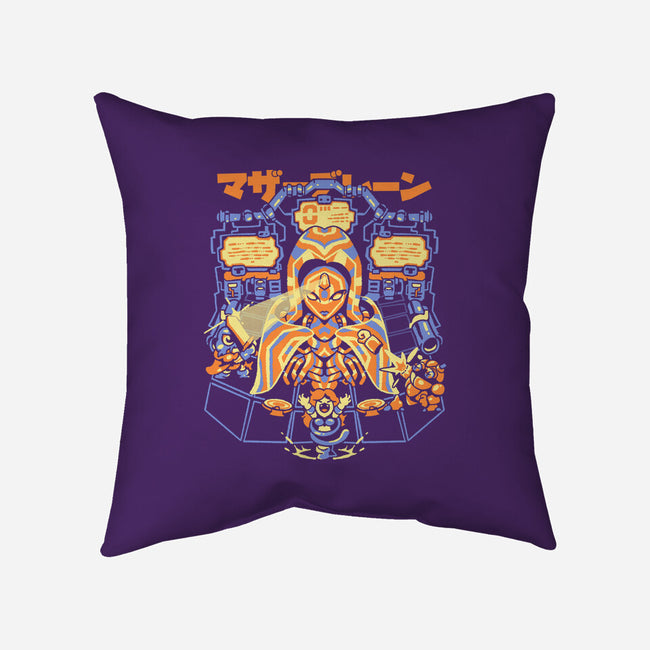 Mother Brain-None-Removable Cover w Insert-Throw Pillow-Sketchdemao