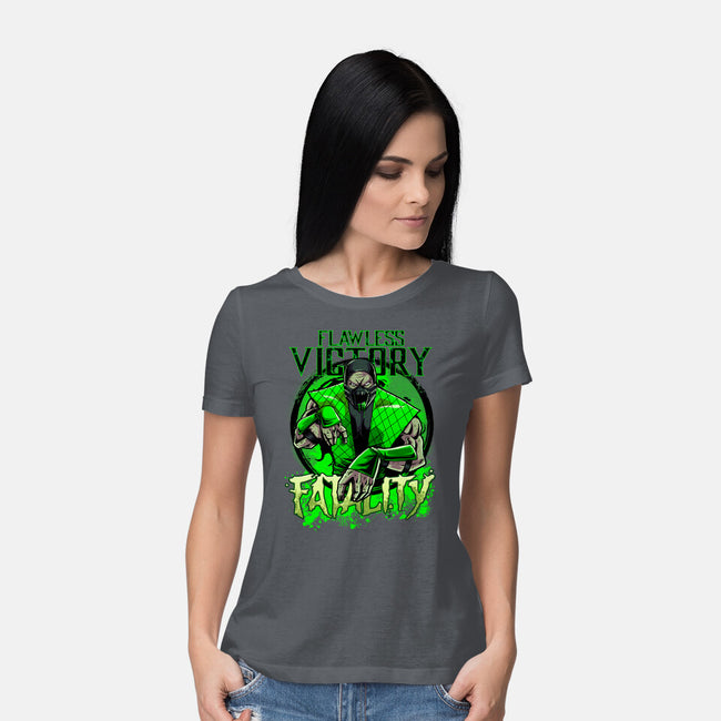 Slime Fatality-Womens-Basic-Tee-Diego Oliver