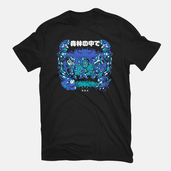 Walking The Wood-Mens-Premium-Tee-Sketchdemao