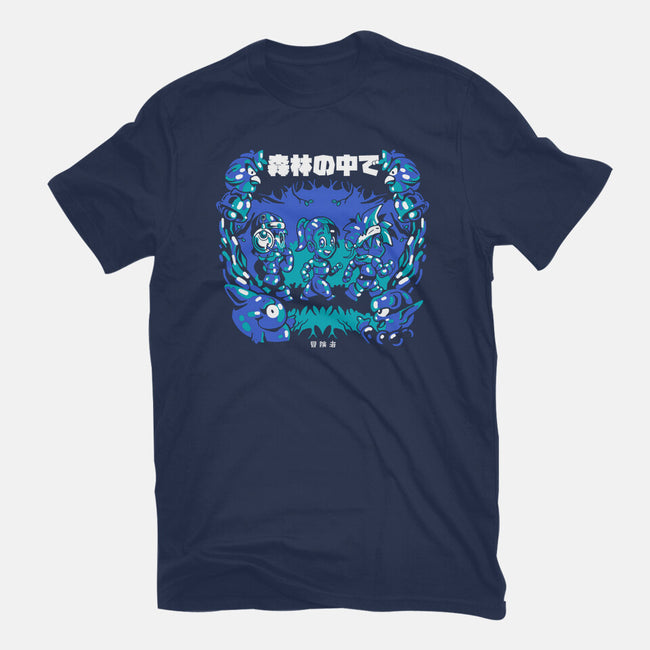 Walking The Wood-Mens-Premium-Tee-Sketchdemao