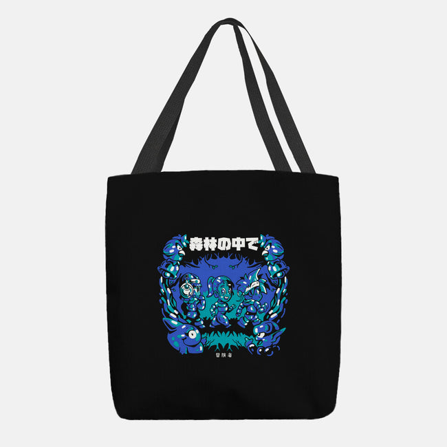 Walking The Wood-None-Basic Tote-Bag-Sketchdemao