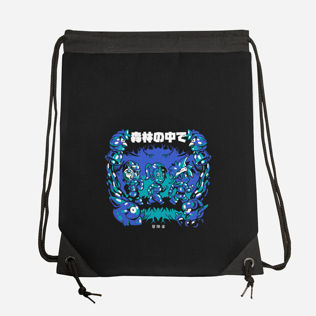 Walking The Wood-None-Drawstring-Bag-Sketchdemao