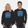 Walking The Wood-Unisex-Crew Neck-Sweatshirt-Sketchdemao