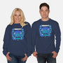 Walking The Wood-Unisex-Crew Neck-Sweatshirt-Sketchdemao