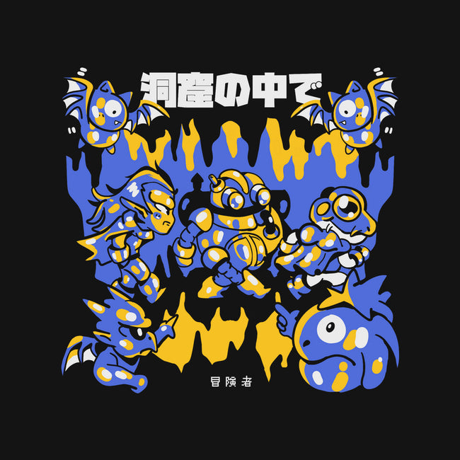 Walking The Cave-Womens-Basic-Tee-Sketchdemao