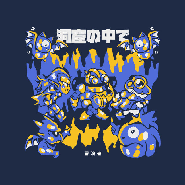 Walking The Cave-Womens-Basic-Tee-Sketchdemao