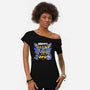 Walking The Cave-Womens-Off Shoulder-Tee-Sketchdemao