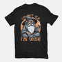 Wise Old Wizard-Womens-Basic-Tee-Studio Mootant