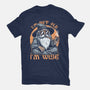 Wise Old Wizard-Womens-Fitted-Tee-Studio Mootant
