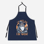 Wise Old Wizard-Unisex-Kitchen-Apron-Studio Mootant