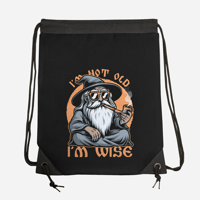 Wise Old Wizard-None-Drawstring-Bag-Studio Mootant