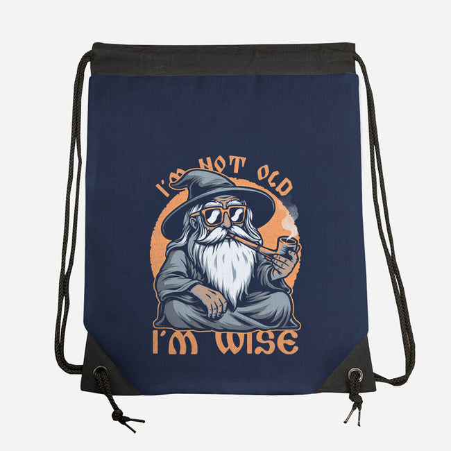 Wise Old Wizard-None-Drawstring-Bag-Studio Mootant