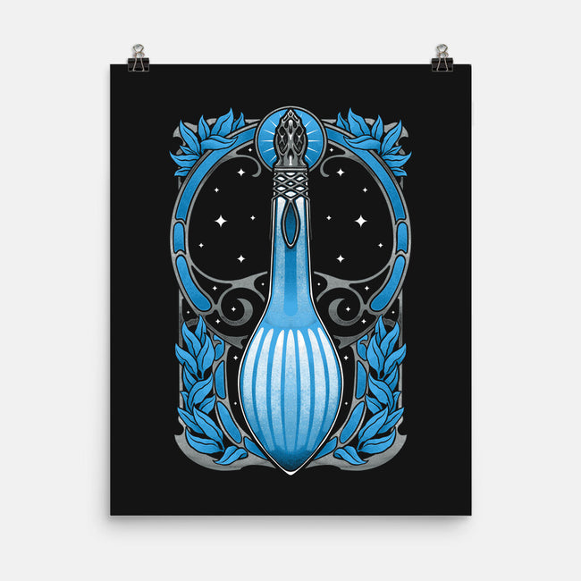 Elf Phial Light Star Potion-None-Matte-Poster-Studio Mootant