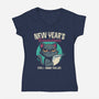 Ignore This List-Womens-V-Neck-Tee-Herk Up Tees