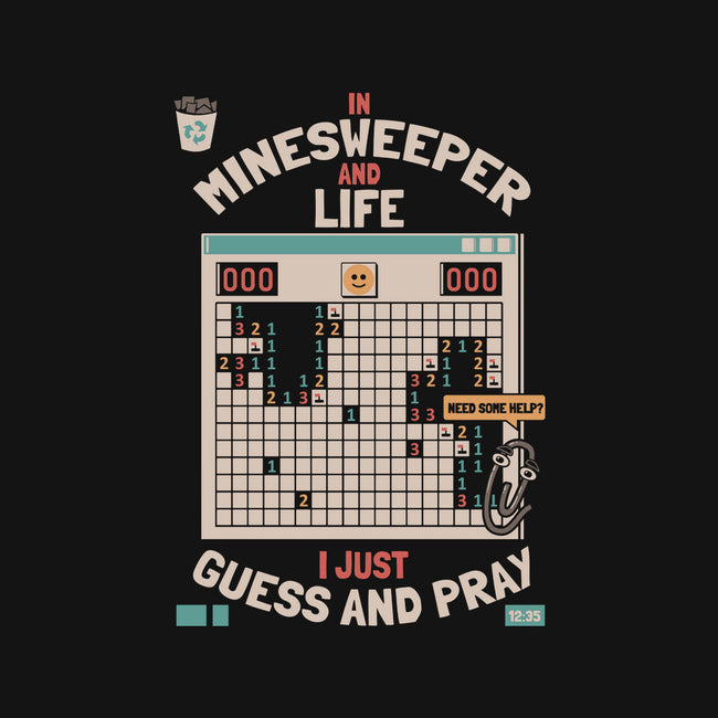 The Minesweeper Philosophy-Womens-Basic-Tee-Heyra Vieira