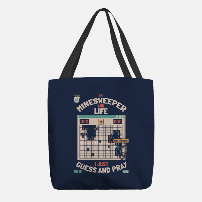 The Minesweeper Philosophy-None-Basic Tote-Bag-Heyra Vieira