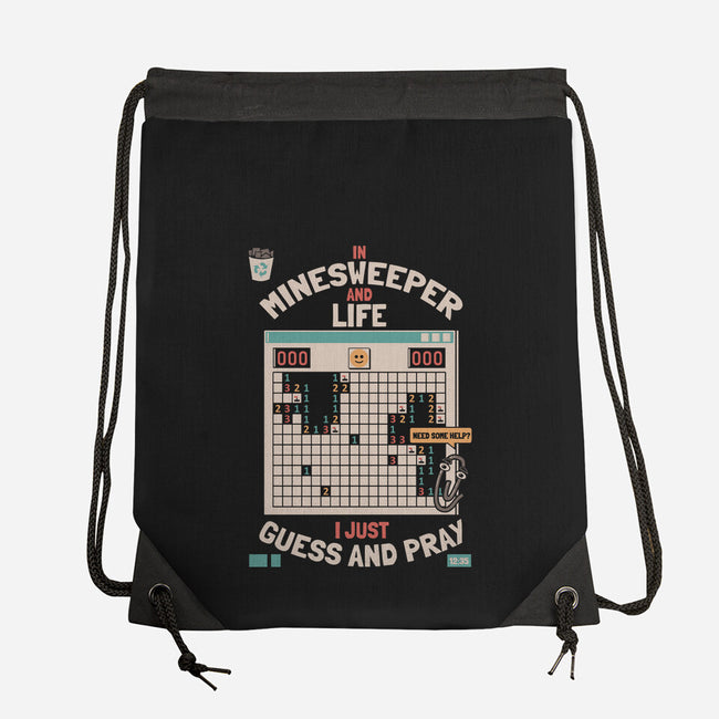 The Minesweeper Philosophy-None-Drawstring-Bag-Heyra Vieira