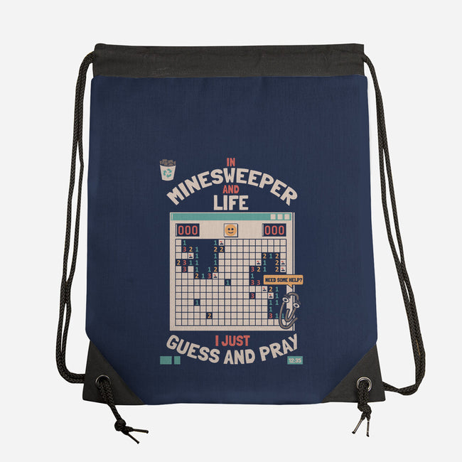 The Minesweeper Philosophy-None-Drawstring-Bag-Heyra Vieira