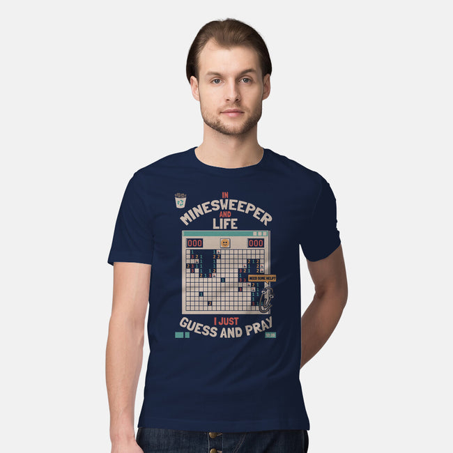 The Minesweeper Philosophy-Mens-Premium-Tee-Heyra Vieira
