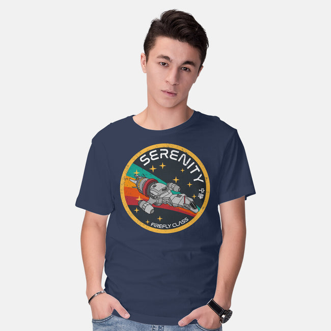 Serenity Firefly Class-Mens-Basic-Tee-DrMonekers