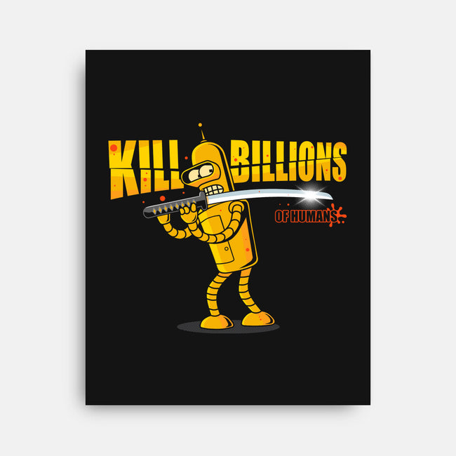 Kill Billions-None-Stretched-Canvas-erion_designs