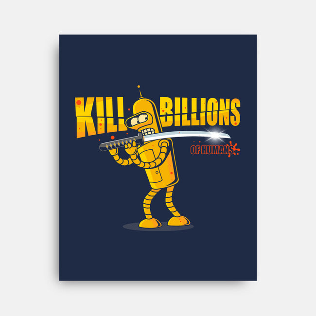 Kill Billions-None-Stretched-Canvas-erion_designs