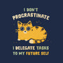 Delegating To My Future Self-Unisex-Crew Neck-Sweatshirt-kg07