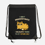 Delegating To My Future Self-None-Drawstring-Bag-kg07