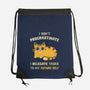 Delegating To My Future Self-None-Drawstring-Bag-kg07