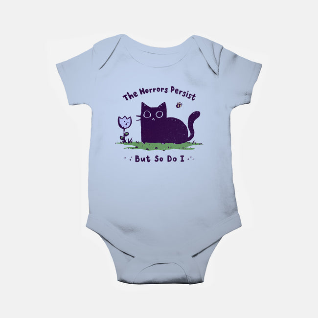 The Horrors Persist-Baby-Basic-Onesie-kg07