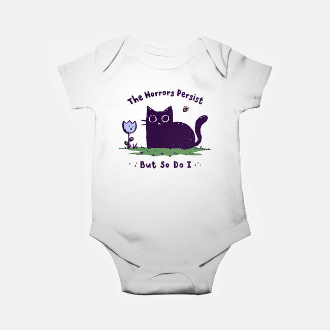 The Horrors Persist-Baby-Basic-Onesie-kg07